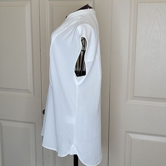 J. CREW White Sleeveless Blouse Size XS - Picture 4 of 6